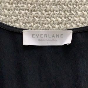 Everlane Japanese Goweave Sleveless V-Neck Dress